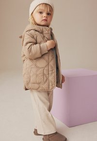 Next SHOWER RESISTANT QUILTED  - REGULAR FIT - Talvemantel - neutral