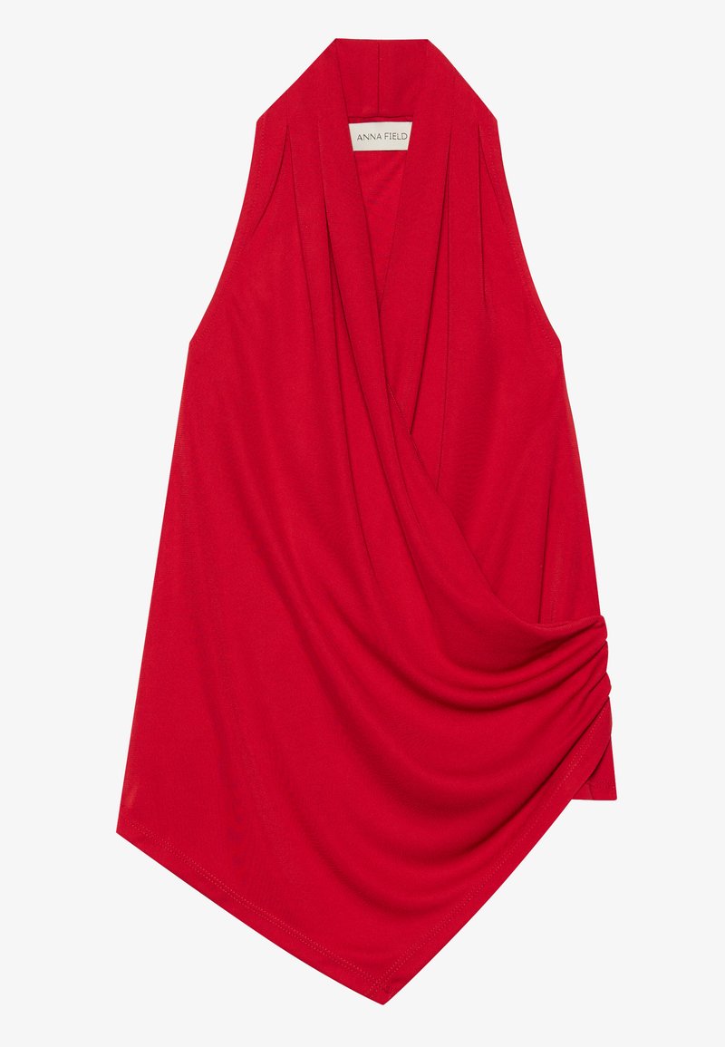 Anna Field Top donkerrood