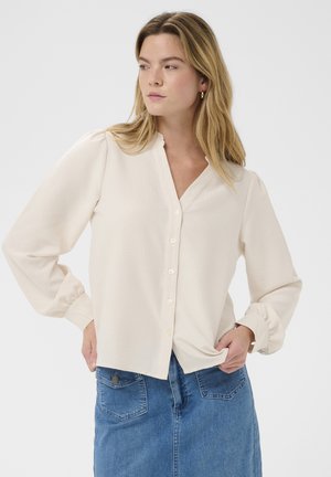 JONAH - Bluza z gumbi - chalk cc