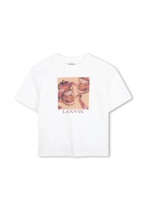 LANVIN, TEE-SHIRT MANCHES COURTES - T-shirt imprimé - offwhite
