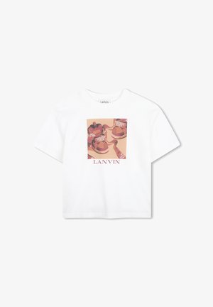 LANVIN, TEE-SHIRT MANCHES COURTES - T-shirt imprimé - offwhite