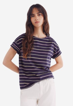 Springfield Print T-shirt - dark blue