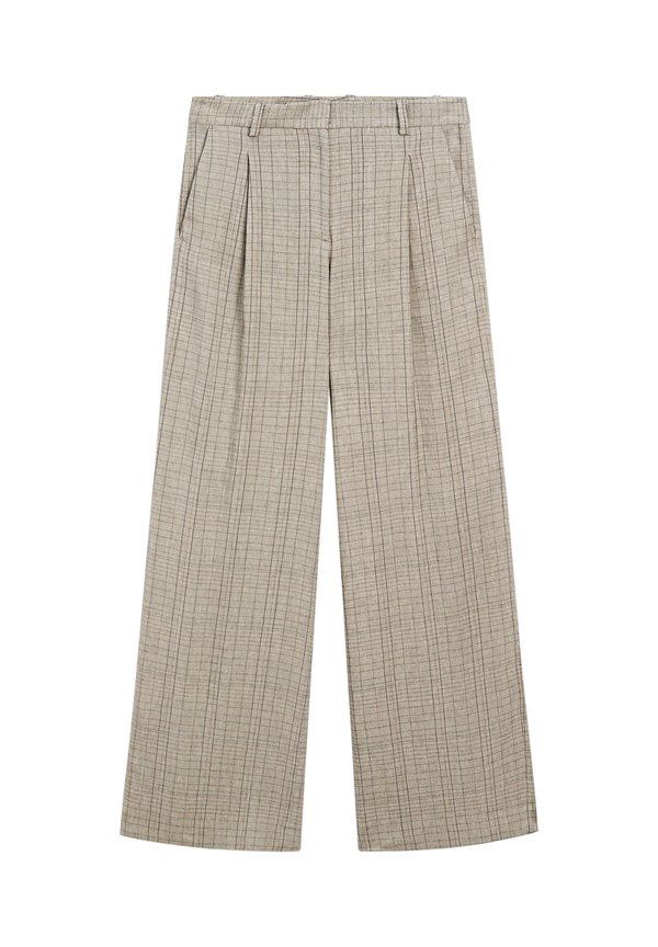 CHECK - Trousers - beige4
