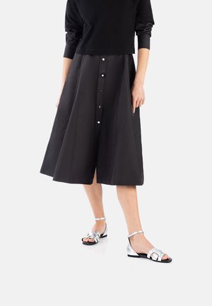 Sandaalit nilkkaremmillä - silver-coloured