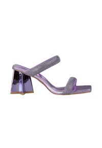 Ciabattine con tacco - morado