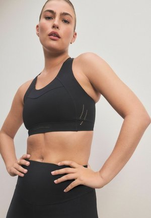 BONDED RACERBACK EXTRA HIGH IMPACT - Bustier - black