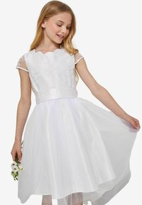 Lipsy REGULAR FIT - Cocktailkleid/festliches Kleid - ivory tulle