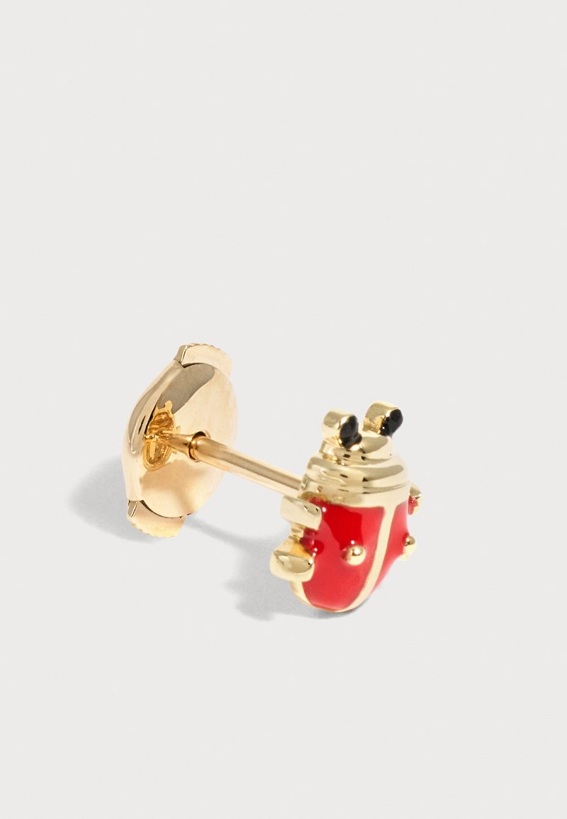 Yvonne Leon NANO PUCE COCCINELLE - Μονό σκουλαρίκι - gold-coloured