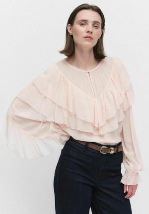 FORNIA RUFFLE - Blus - pink