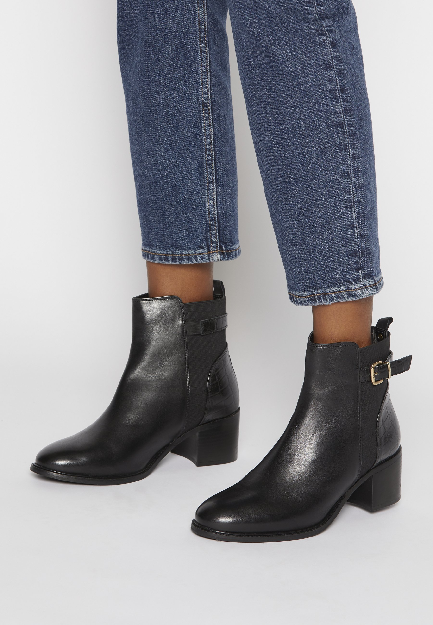 Dune London POETICS - Korte laarzen - black/Zwart - Zalando.nl