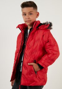 LELA REGULAR FIT - Zimska jakna - red