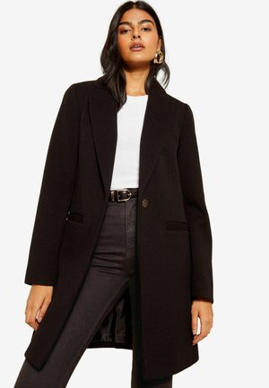 Friends Like These TAILORED SINGLE BUTTON- REGULAR FIT - Klasický kabát - black