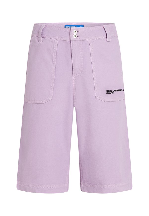 CARGO - Denim shorts - lavendula2