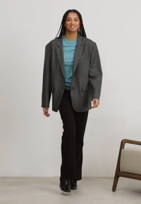 BOSS FALYSSIASI - T-shirt basic - open blue