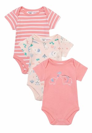 BABY BODYSUITS 3 PACK - Body - pink/cream