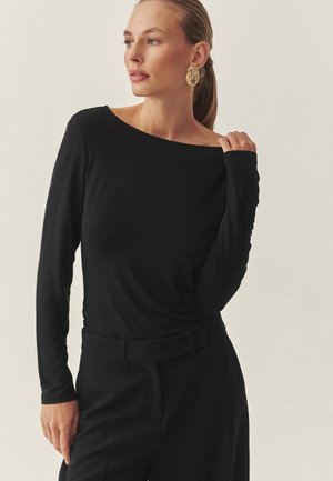 ZULA - Pikkade varrukatega topp - black