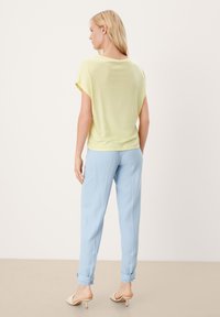 s.Oliver BLACK LABEL Camiseta estampada - bright yellow