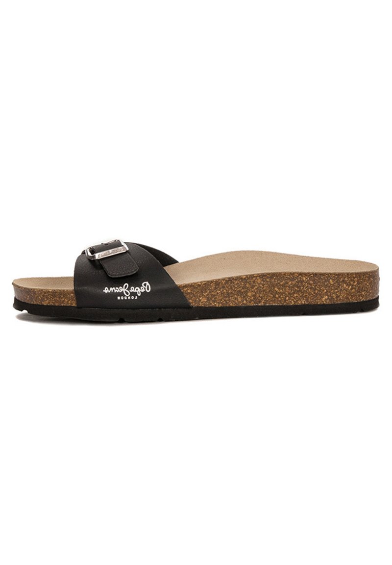 Pantolette flach