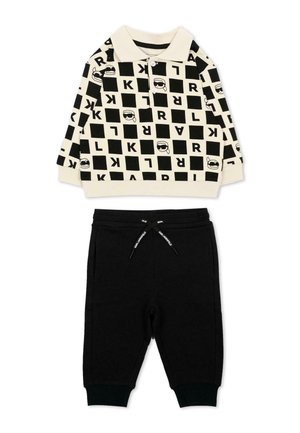 KARL LAGERFELD, SET - Tuta - white black