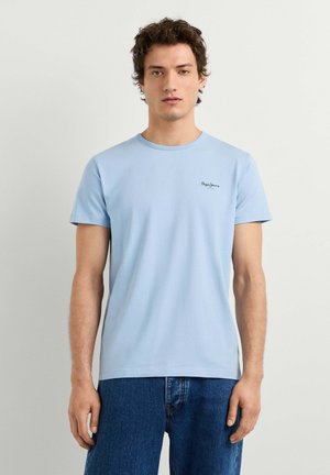 Pepe Jeans, PEPE JEANS BASIC T-SHIRT ORIGINAL BASIC 3N - Basic T-shirt - soho blue