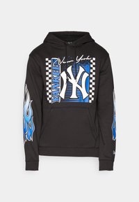 New Era MLB  NEW YORK YANKEES HOODED LONG SLEEVE - Sporto klubų atributika - black