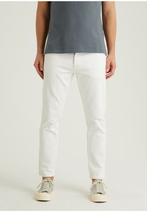 ASH CALCIUM - Vaqueros slim fit - white