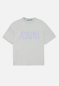 BLASTED EKCESS TEE  - Print T-shirt - washed grey