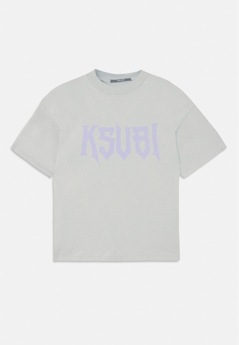 Ksubi T-shirt print grijs