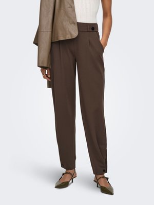 JDY HOSE JDYGEGGO WEITER BEINSCHNITT HOSE - Nohavice - chocolate brown