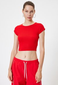 Koton SHORT SLEEVE - T-shirt basic - red