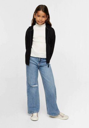 DANA - Felpa con zip - black