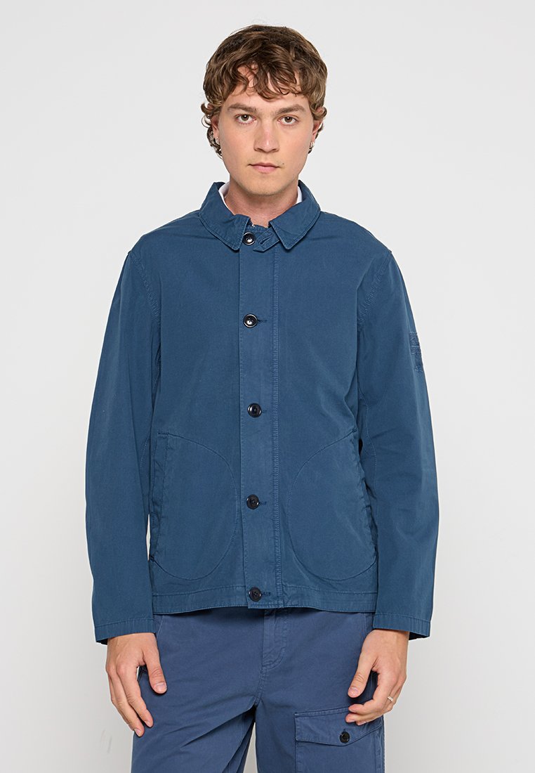 Barbour International Lichte jas blauw