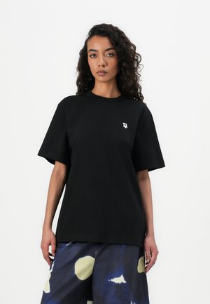TORUS - Basic T-shirt - black/white