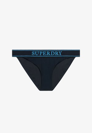 Superdry & Co, SUPERDRY LOGO CLASSIC BIKINI BOTTOMS.. - Bikinibukser - eclipse navy