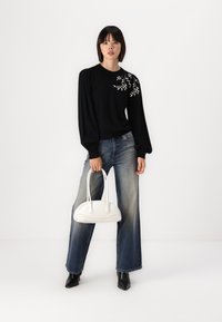 Object OBJTHESS EMBROIDERY  - Jumper - black
