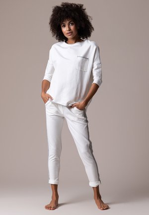 Bluzka z długim rękawem - off white