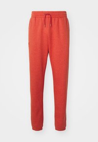 ICON FLEECE - Tracksuit bottoms - earthen orange light heather/earthen orange