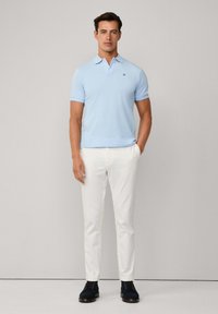 Hackett London SLIM FIT LOGO - Polokošeľa - sky blue
