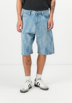 JJIRON JJORIGINAL  - Denim shorts - blue denim