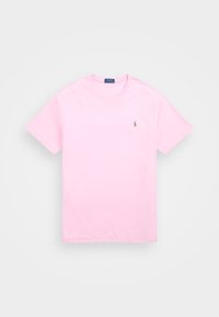SOFT COTTON CREWNECK T-SHIRT - T-shirts - carmel pink