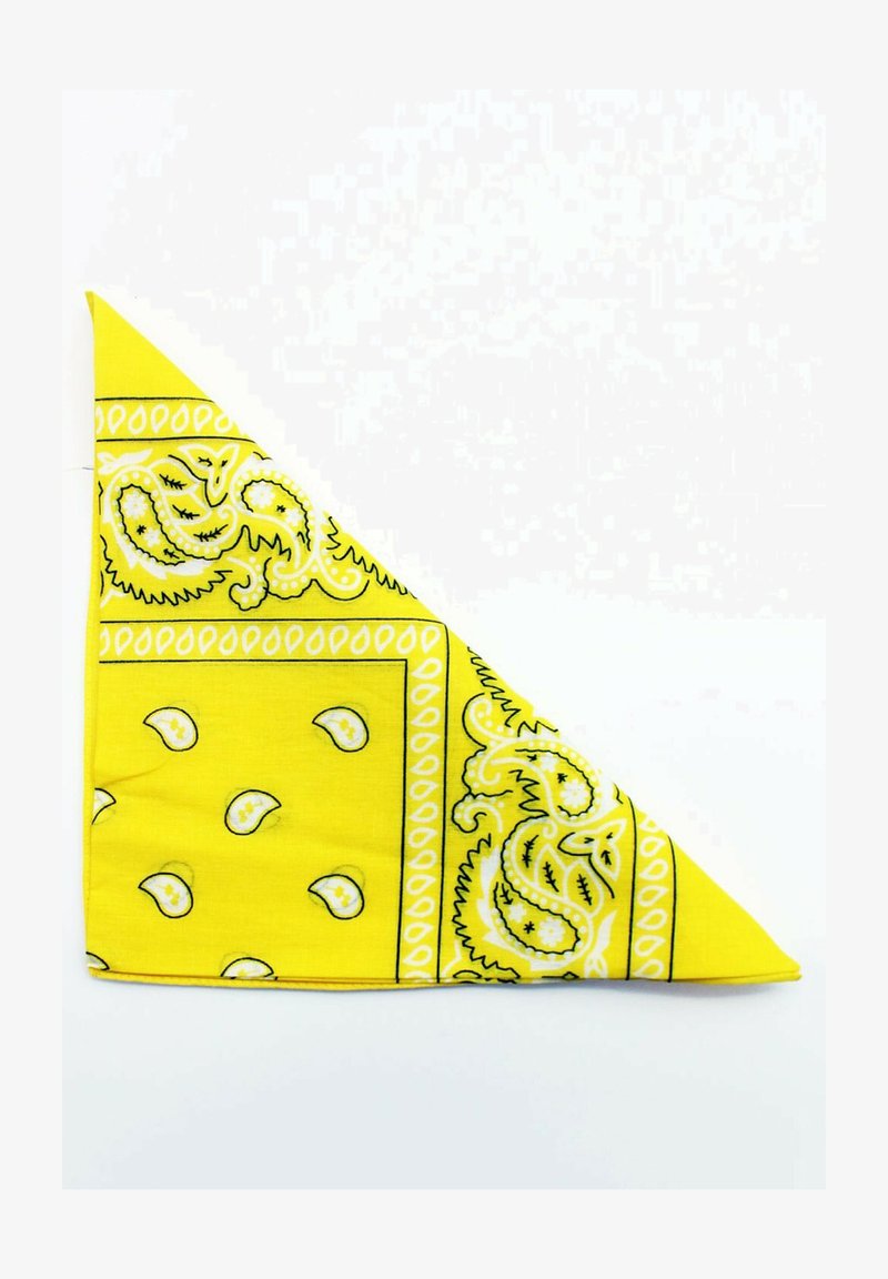 Kebello BANDANA COTON - Foulard - yellow