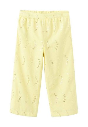 Pantalon classique - yellow
