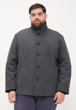 JPRDUANE JACKET - Välikausitakki - dark grey melange