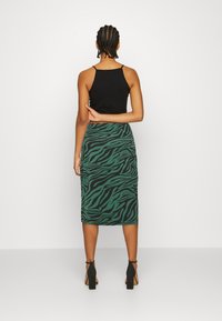 Even&Odd 2 PACK - Saia lápis - black/teal