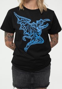 Paradiso Clothing SABBATH LIGHTNING HENRY - Print T-shirt - black