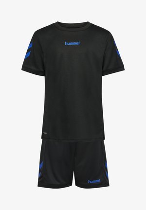 Hummel, UNISEX SET - Jogginghose - black blue