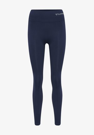 SEAMLESS HIGH WAIST  - Tights - black iris