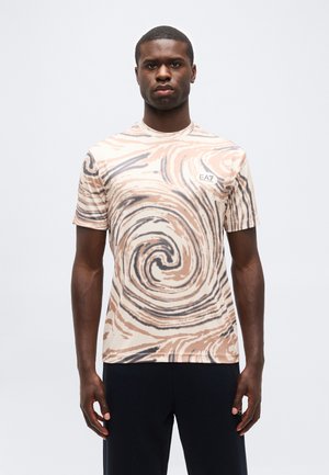 TENNIS PRO TEE GRAPHIC - Αθλητικό μπλουζάκι - fancy beige