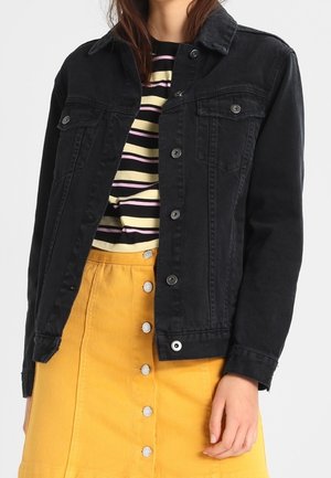 Giacca di jeans - black denim