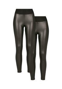 2-PACK - Leggings - Hosen - black